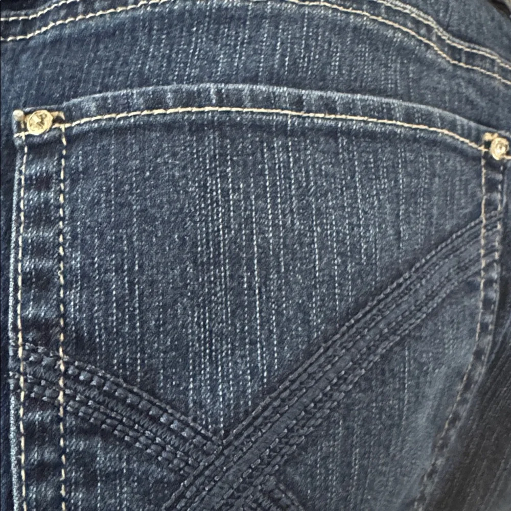 White House Black Market Women's Dark Blue Boot Leg Jeans - Picture 8 of 8